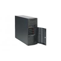 Сервер Supermicro MBD-X11SSL-F, Intel XEON E3-1230V6, 3.5GHz, SC733TQ-500B  Tower,  4xLFF Горячая замена, 1 x 500W PSU, 16GB DDR4, Win 10 Pro 64