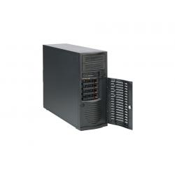 Сервер Supermicro MBD-X11SSL-F, Intel XEON E3-1230V6, 3.5GHz, SC733TQ-500B  Tower,  4xLFF Горячая замена, 1 x 500W PSU, 16GB DDR4, Win 10 Pro 64