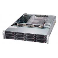  Сервер Supermicro 6028R-E1CR12L 2x E5-2630L V3, 64GB, LSI 9361, 12x LFF, 2x 920W, бывший в эксплуатации