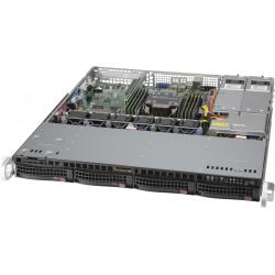 Сервер Supermicro MBD-X12SPO-F Xeon Gold 5315Y 3.2GHz (8 core), 64Gb DDR4, CSE-813MFTQC 1U, 4 LFF, 2xPS 400W, рельсы