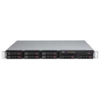 Сервер Supermicro MBD-X11SPM-F 1xXeon Gold 5118 2.3GHz (12 core), 32Gb DDR4, SC113MTQ-600CB 1U, 8 SFF, 1xPS 600W, рельсы