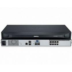 KVM Переключатель аналоговый Dell KVM Switch DAV2108 (Rail kit+ console cable)
